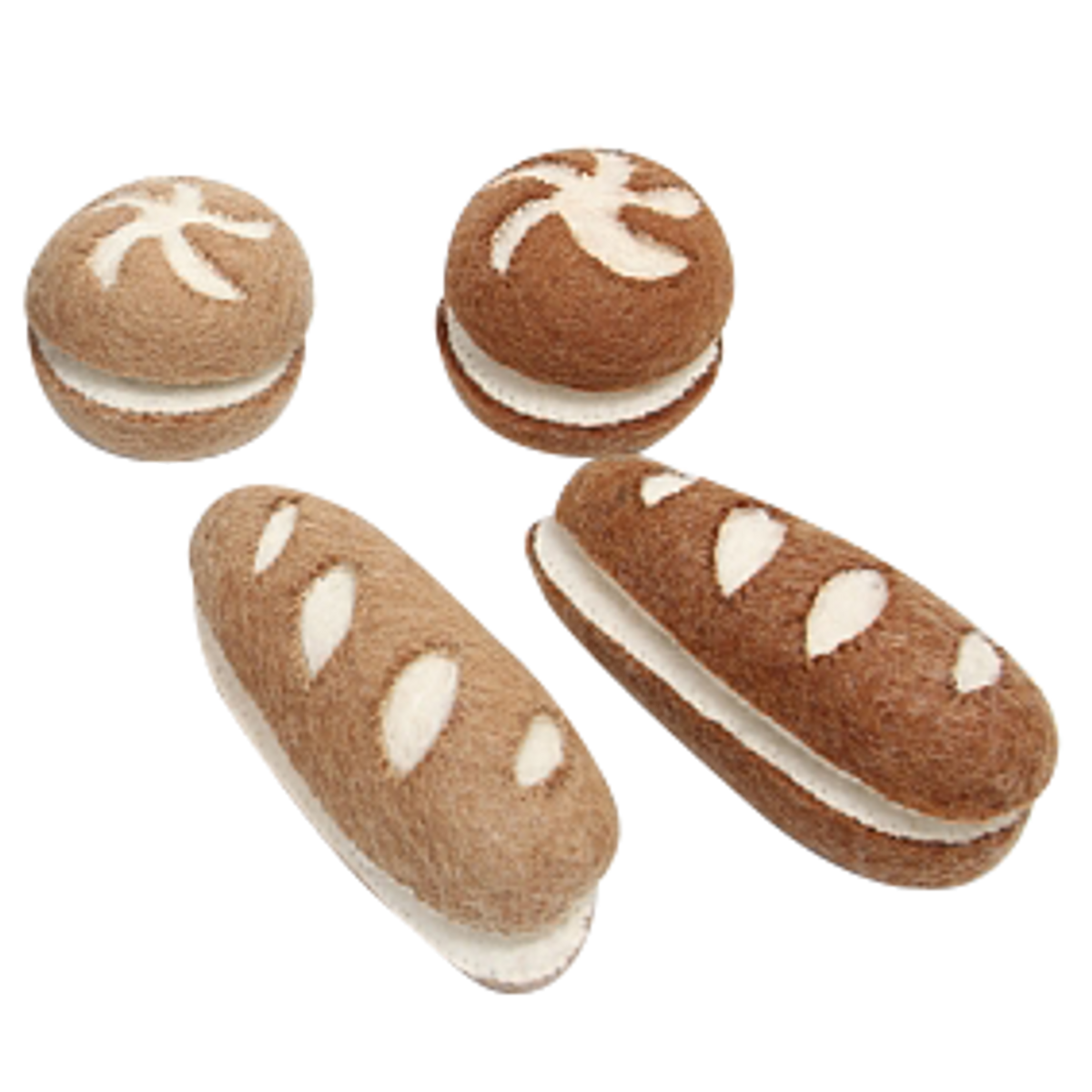 Baguettes and Rolls Halved/8pc