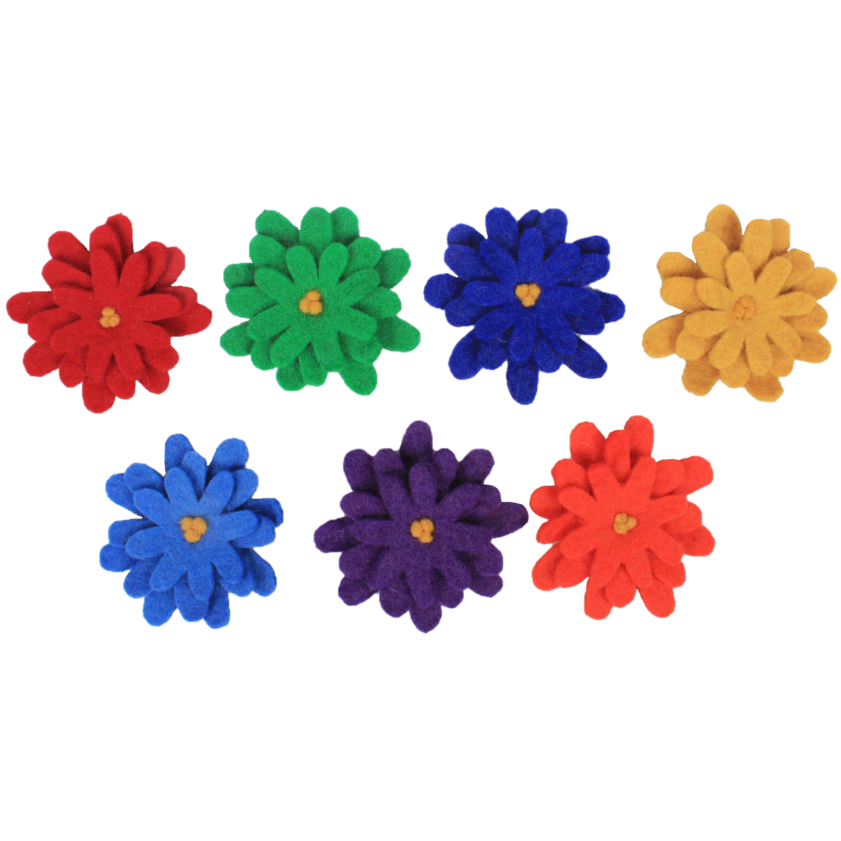 Rainbow Asters/7pc