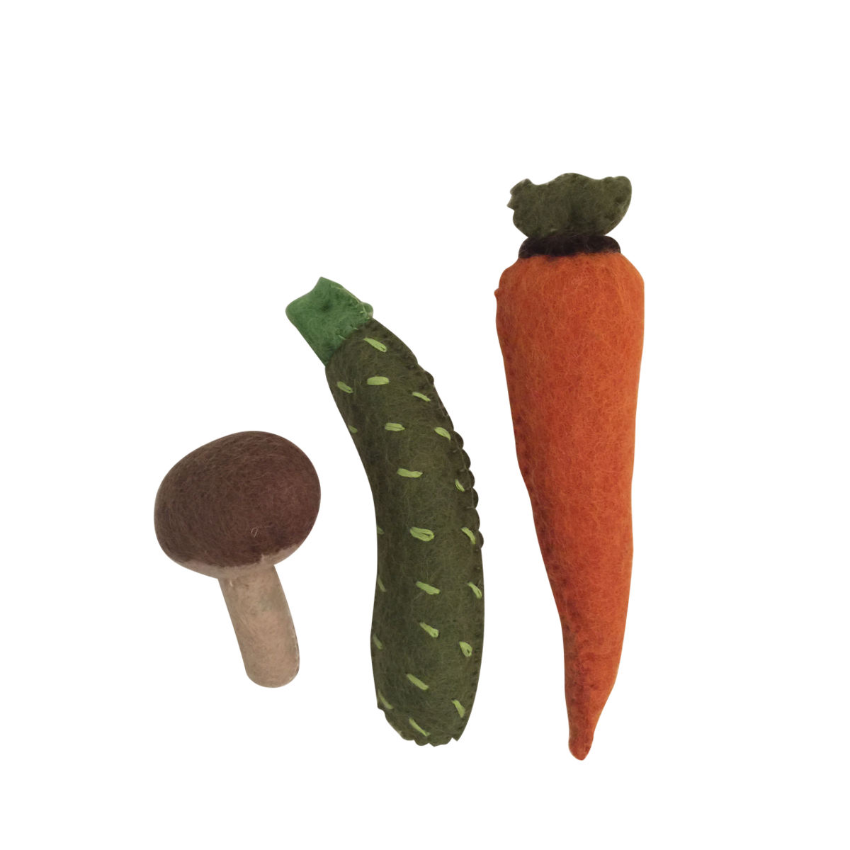 Vegetable Carrot, Zucchini, Mushroom