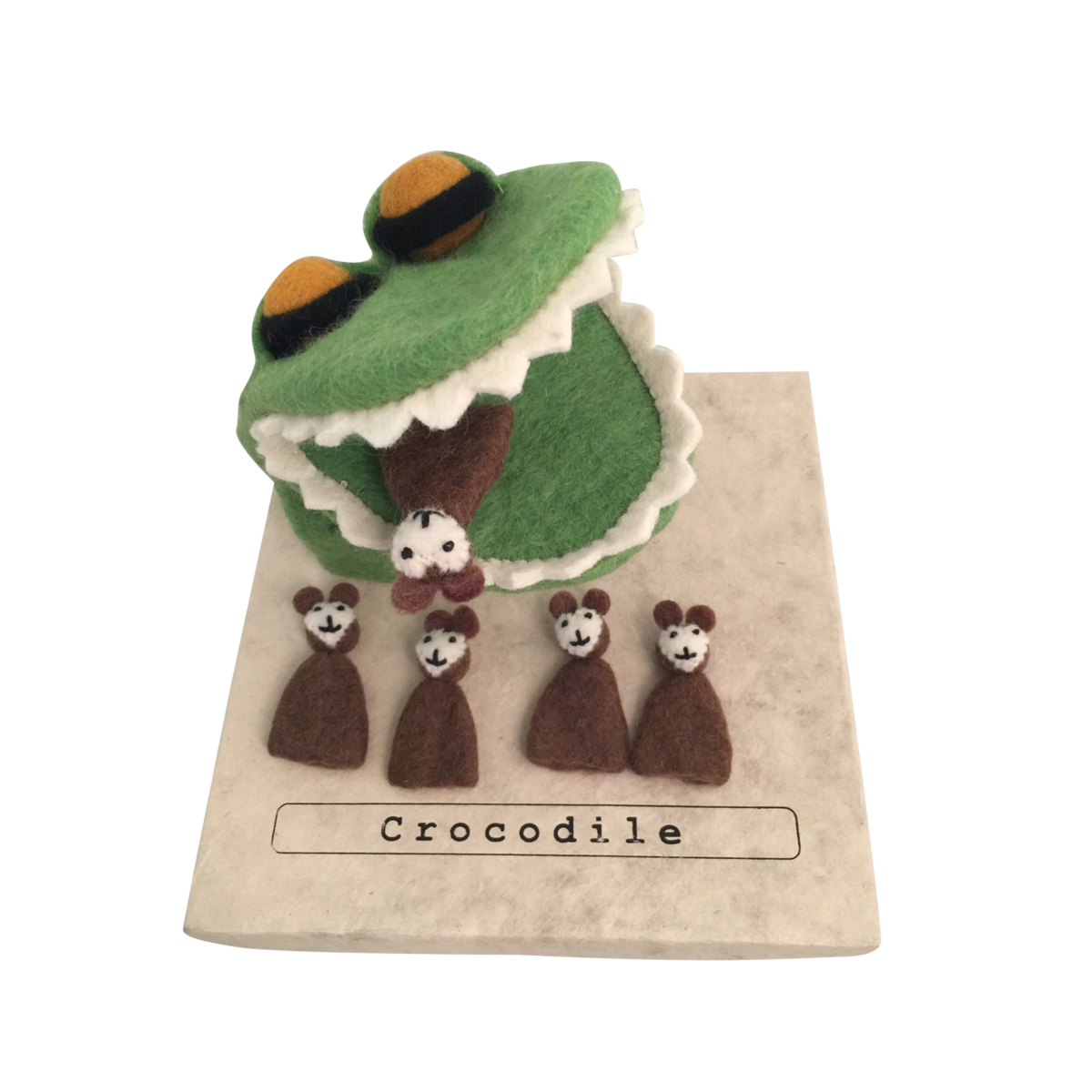 Crocodile/ 5 cheeky monkeys