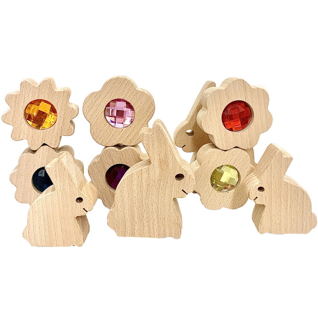 Gem Counting Flowers/6pc