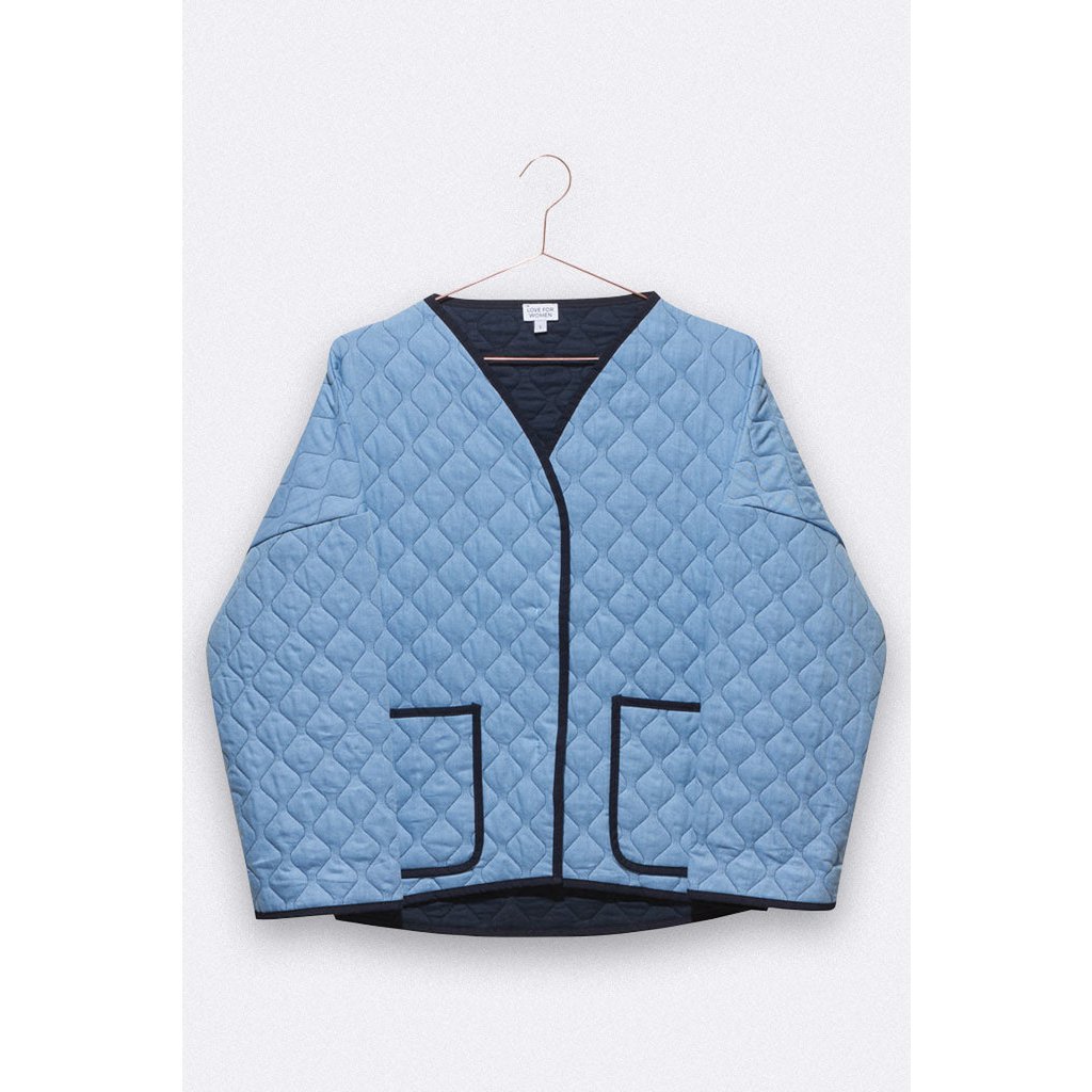 Taza jasje in denimblauw voor dames