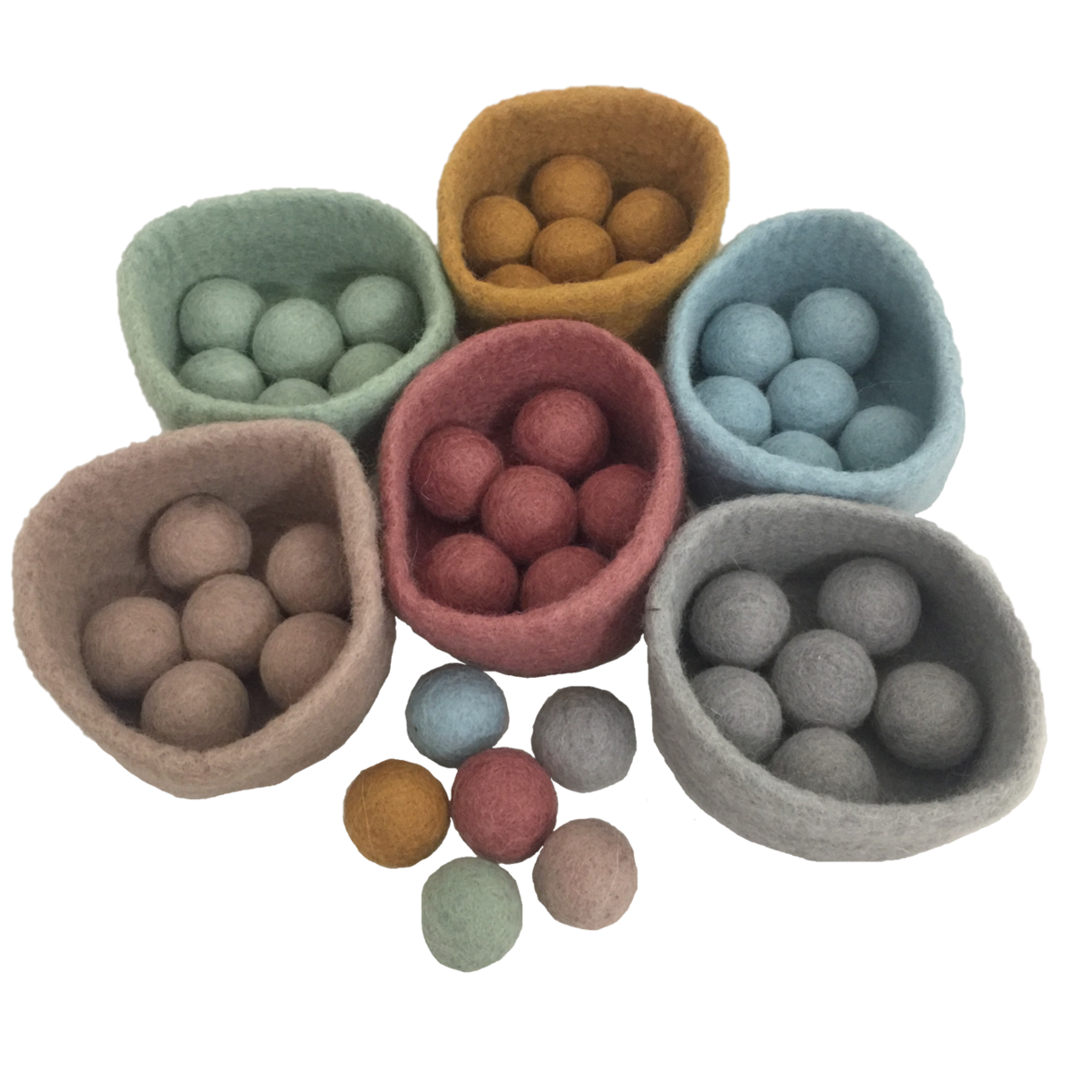 Earth Ball-Bowl Set/48pc 3+ Age