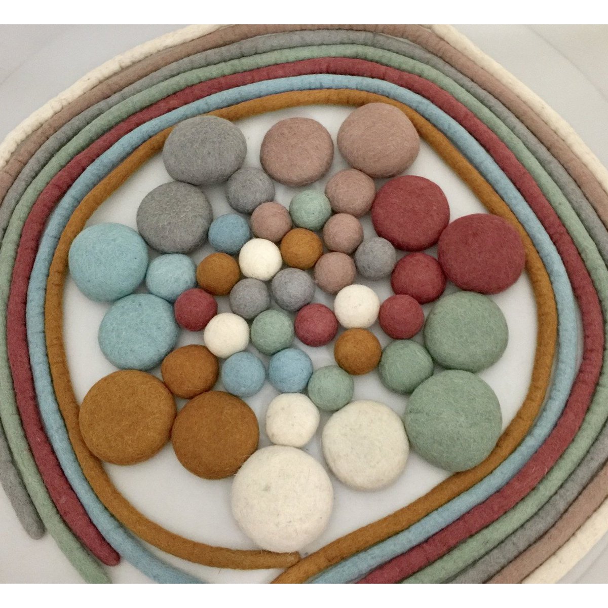 Earth Stack-Sort-Roll-Throw Set/63pc