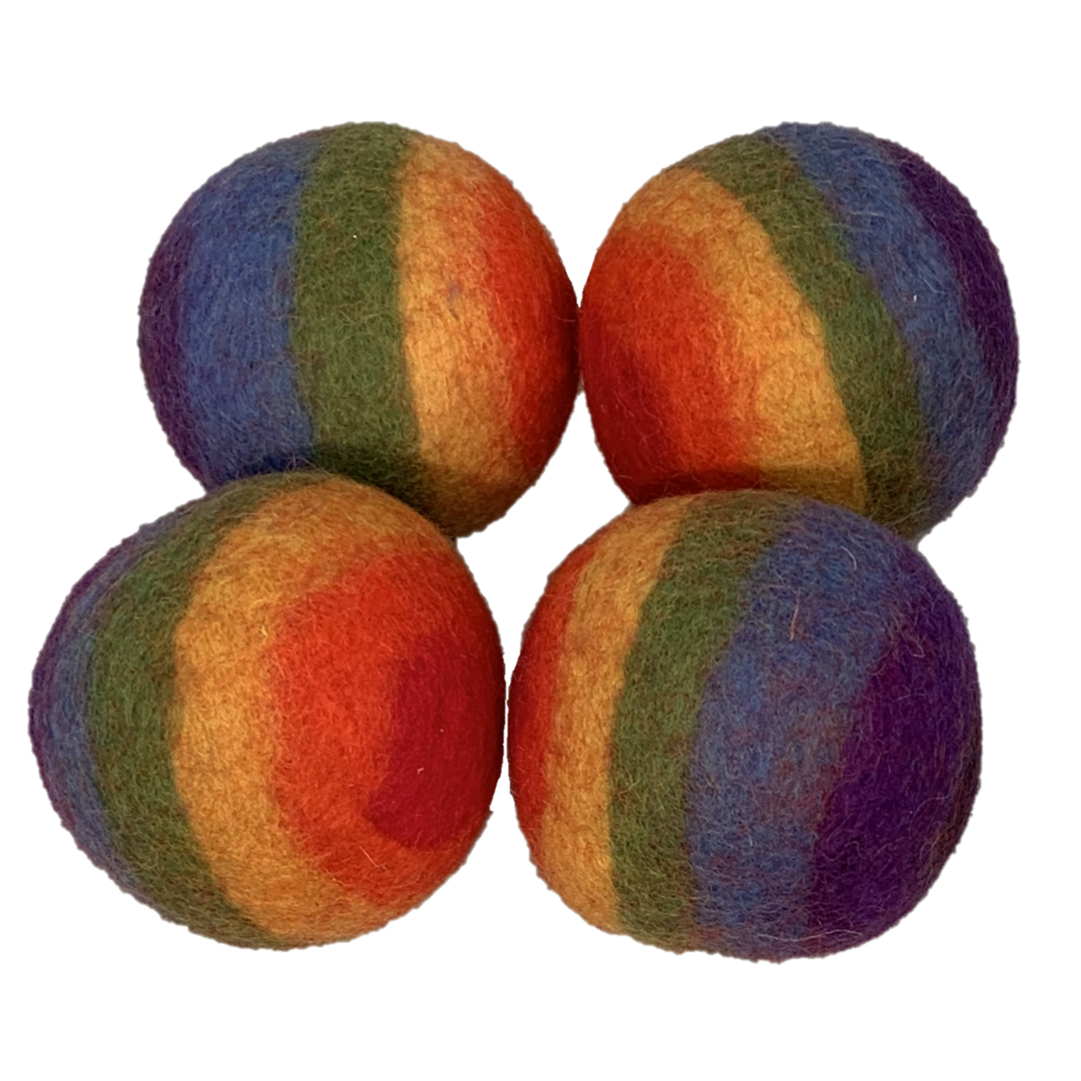 Rainbow Ball 7.5cm/ 4pieces