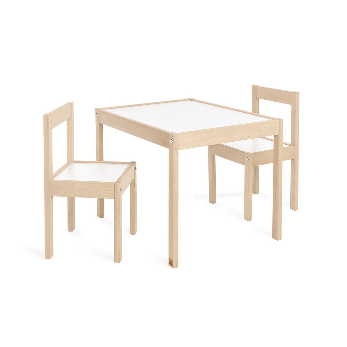 Kindertafel en stoel set 'Olaf', 3 delig