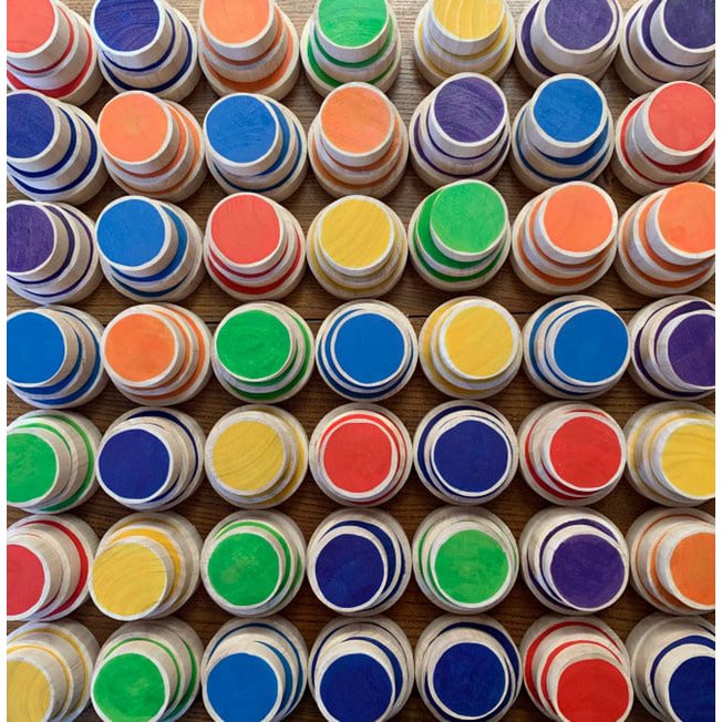 Rainbow Coins/21pc