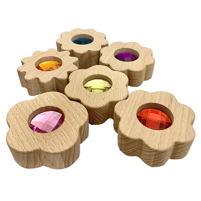 Gem Counting Flowers/6pc