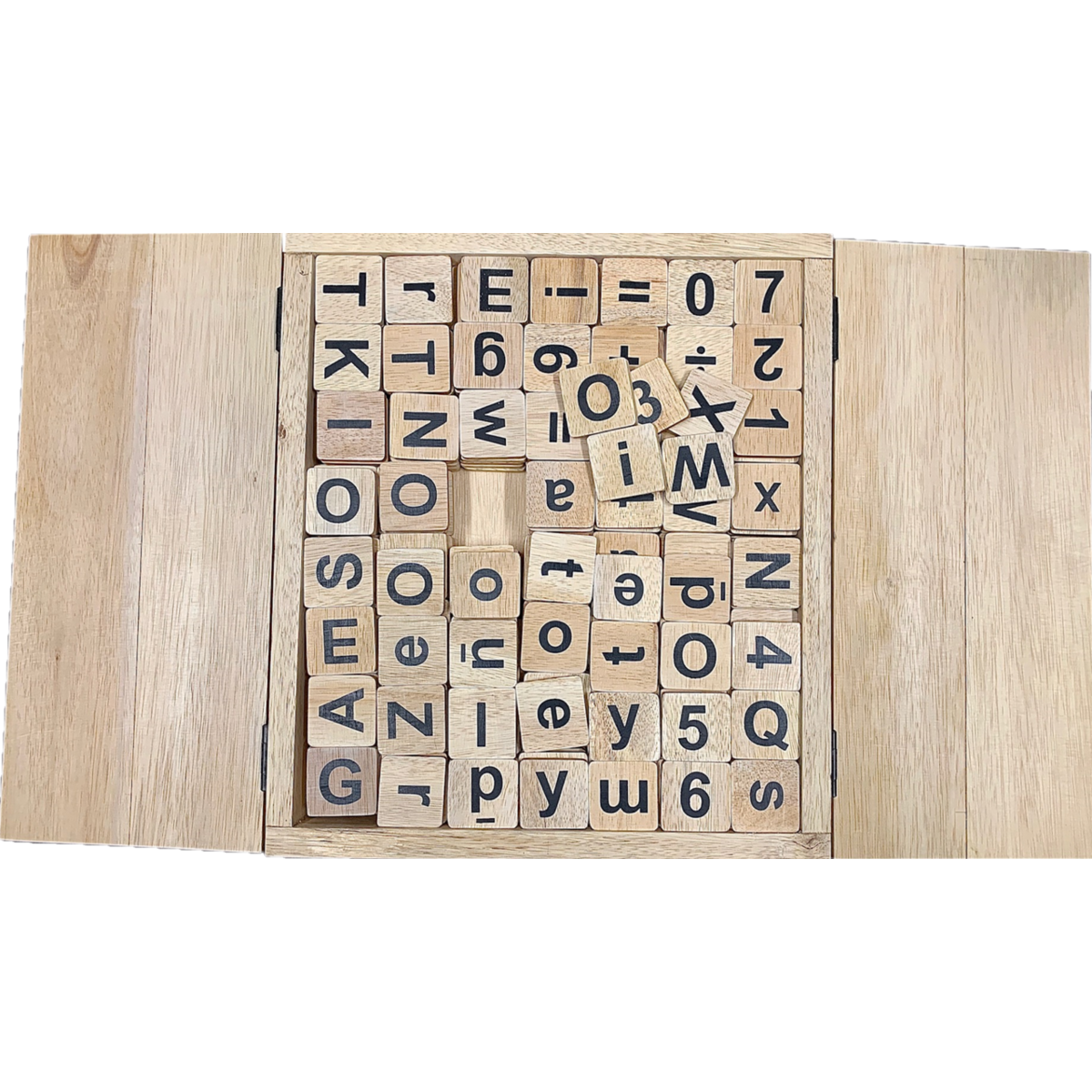 Natural Letters/Numbers Set