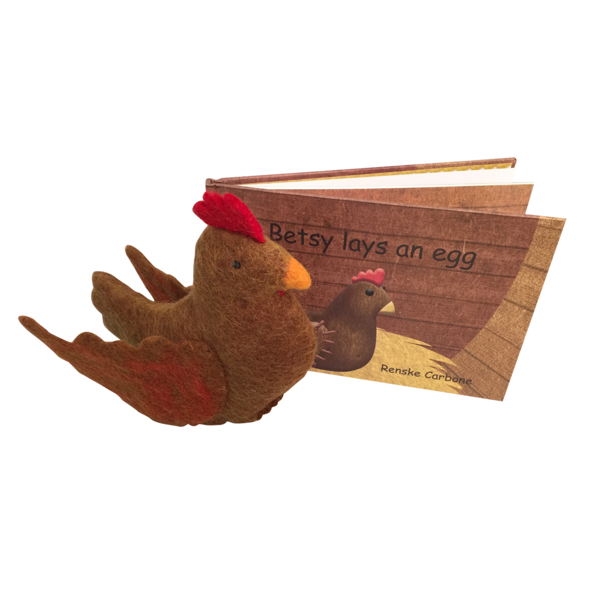 Betsy Book+ Felt Toy