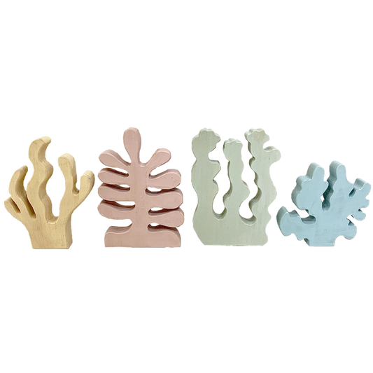 Pastel Wood Grasses/4pc
