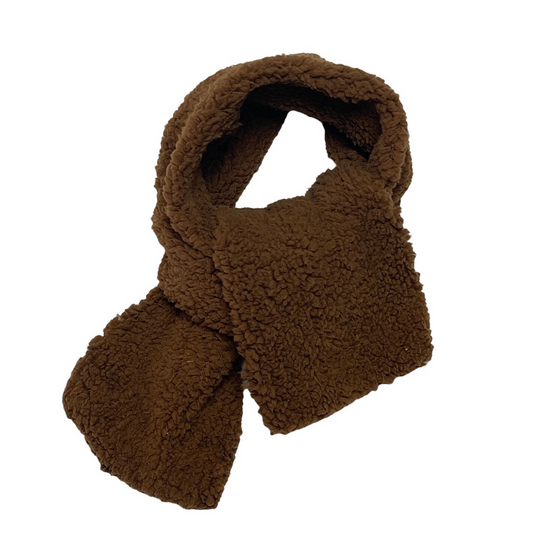 Sjaal teddy brown Copy