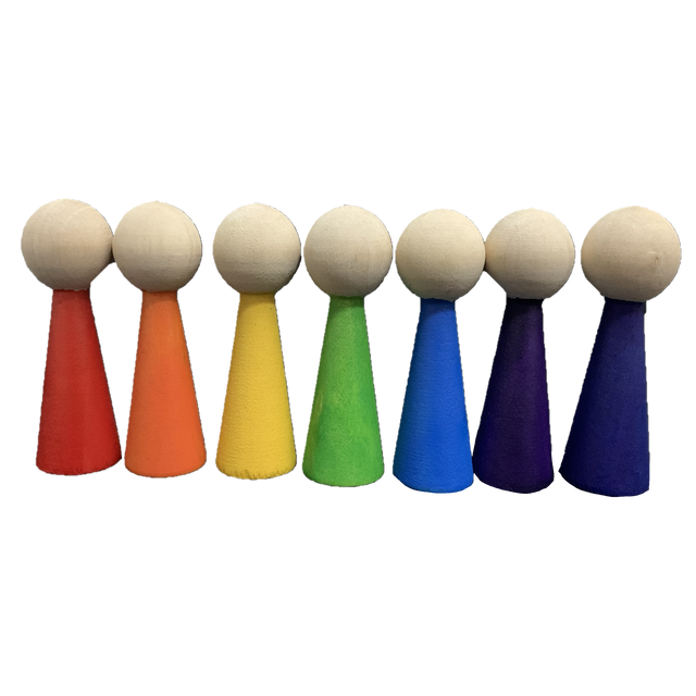 Rainbow People/7pc