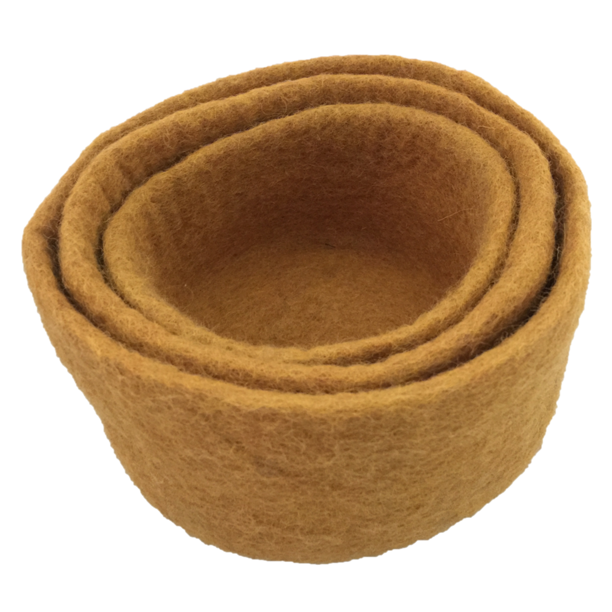 Earth Nested Bowls Mustard/3