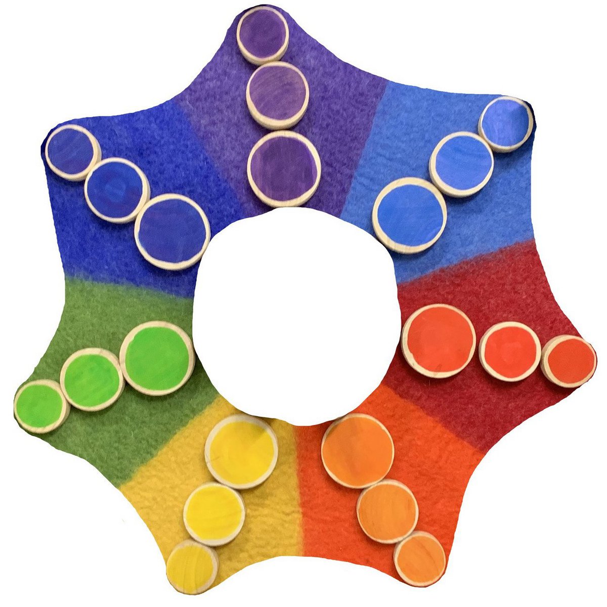 Rainbow Coins/21pc