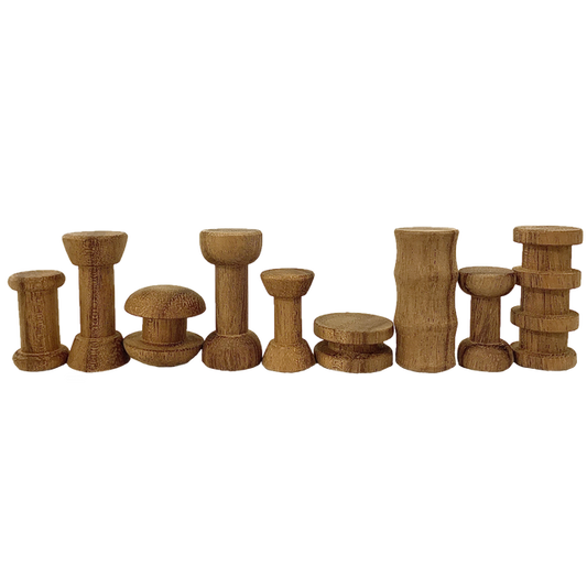 Mini WW Spool Set Java Teak/10