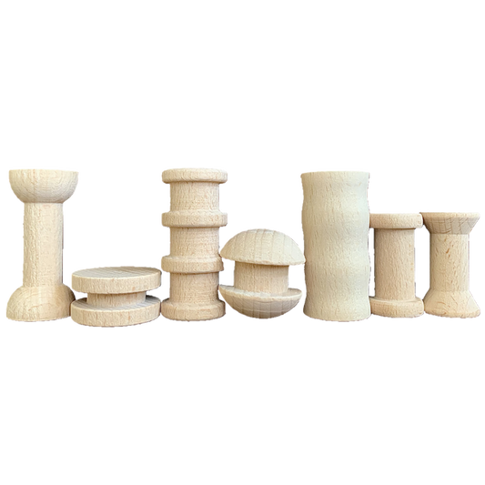 Mini Natural Spool Set/49pc