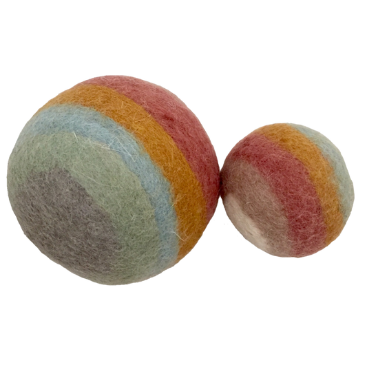 Earth Rainbow Balls/2pc
