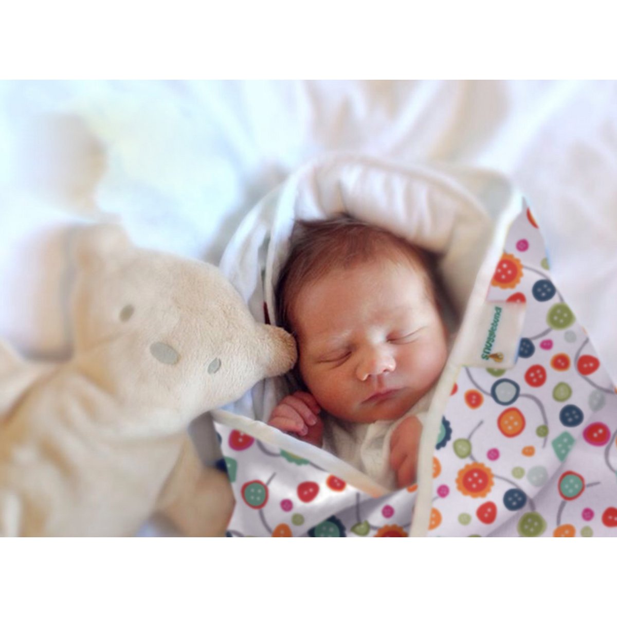 Draagzak Snugglebundl Babyknopen