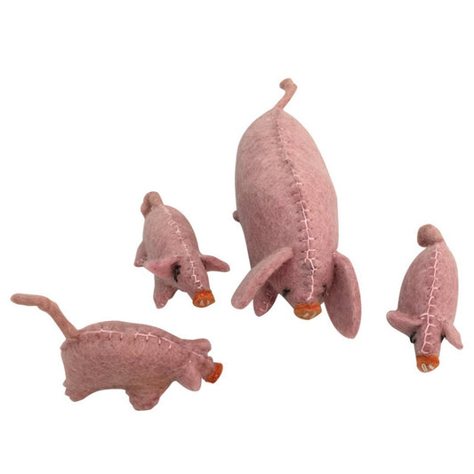 Pig Mama + 3 Babies