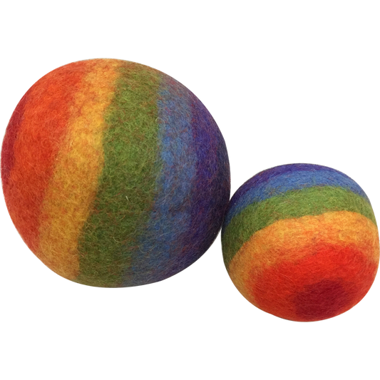 Felt Balls Rainbow/2