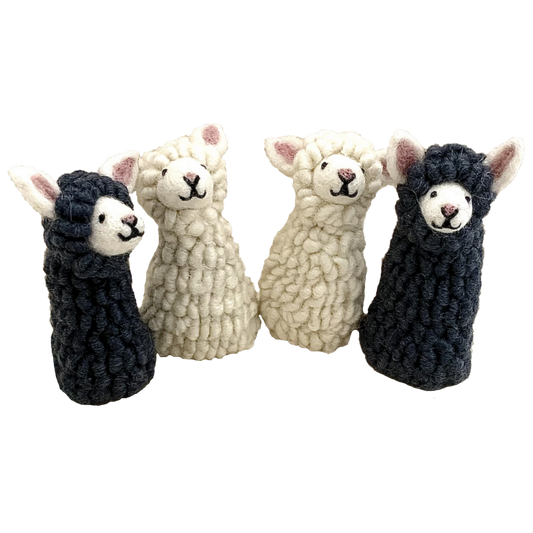 Sheep Finger Puppets/4pc