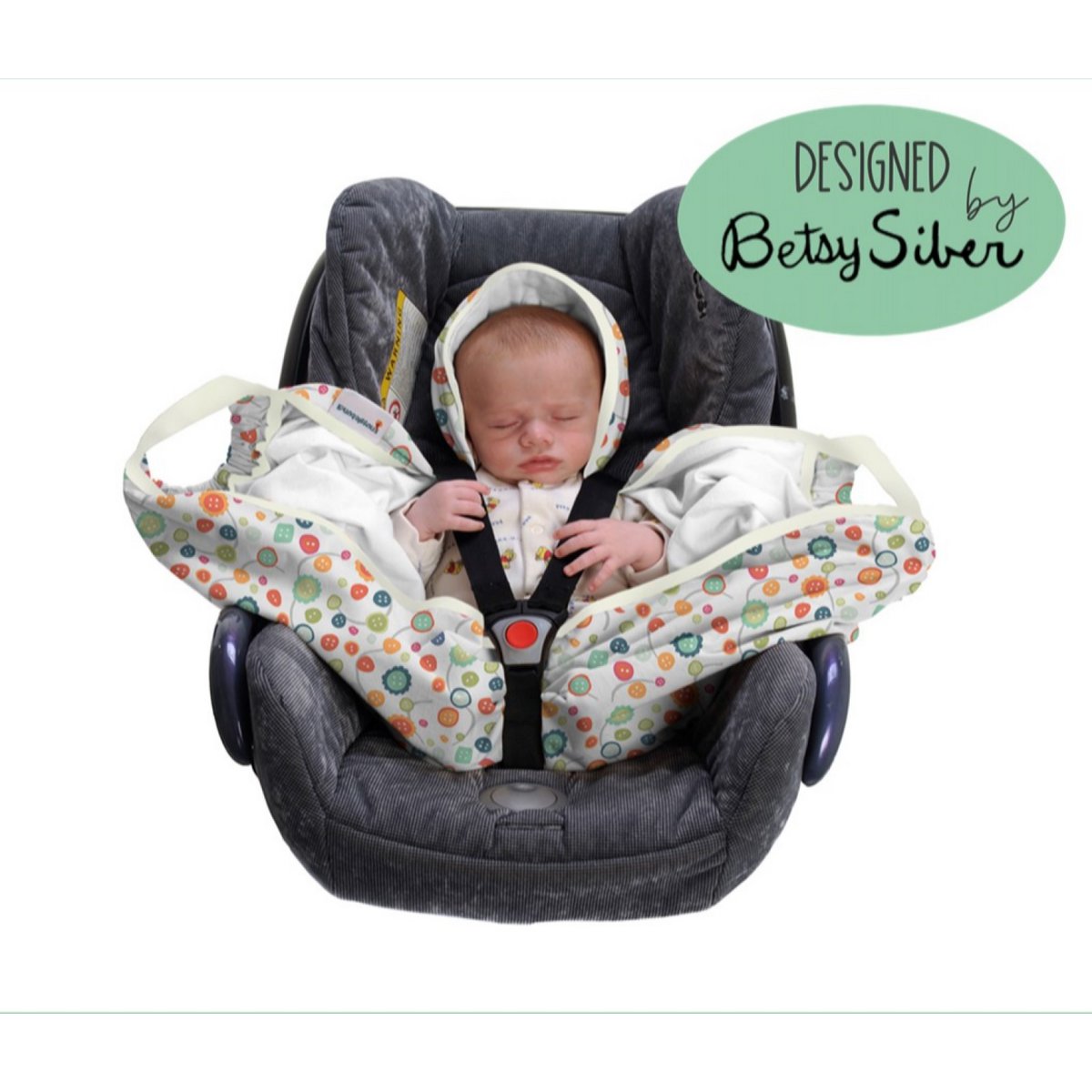 Draagzak Snugglebundl Babyknopen