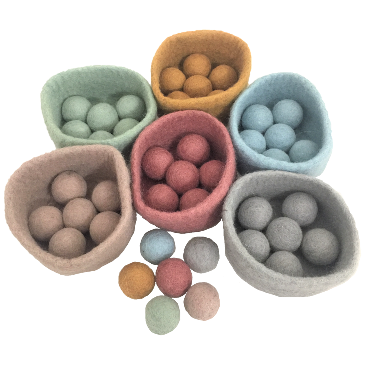 Earth Ball Bowl Set/6 0+