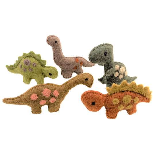 Dinosaurs Natural/5pc