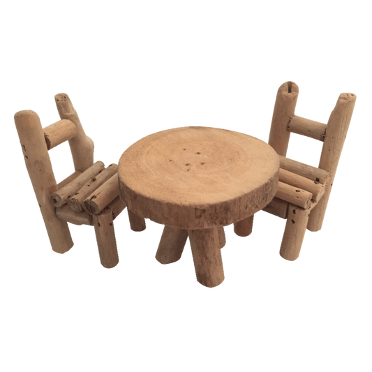 Woodland Furniture/ 2chairs+ 1 table