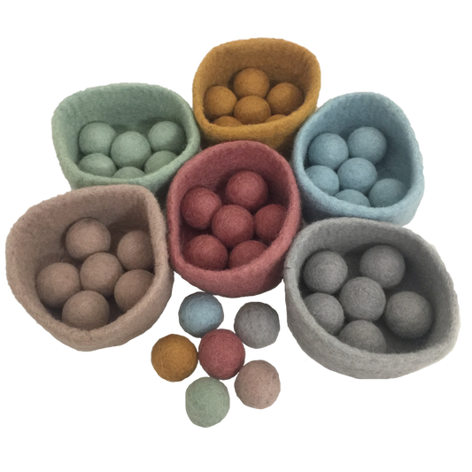 Earth Ball-Bowl Set/48pc 3+ Age