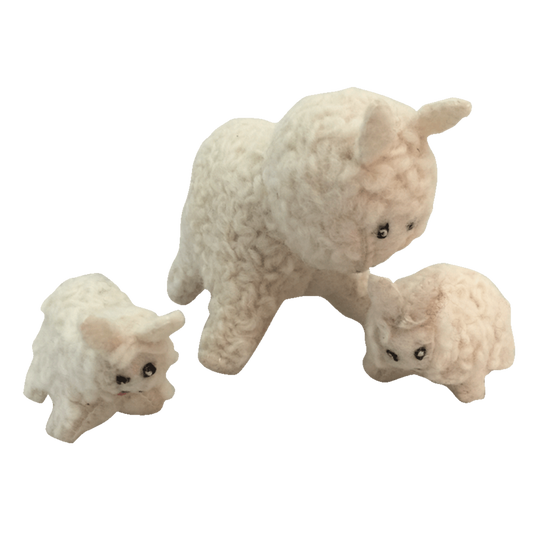 Sheep Mama & 2 Babies