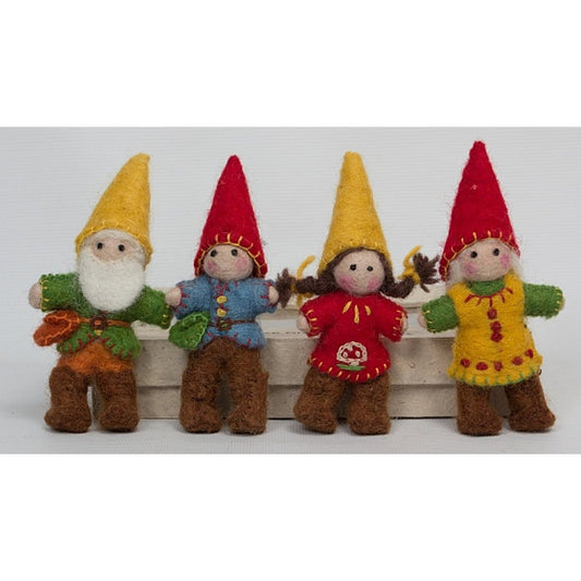 Gnome Family/ 4pc