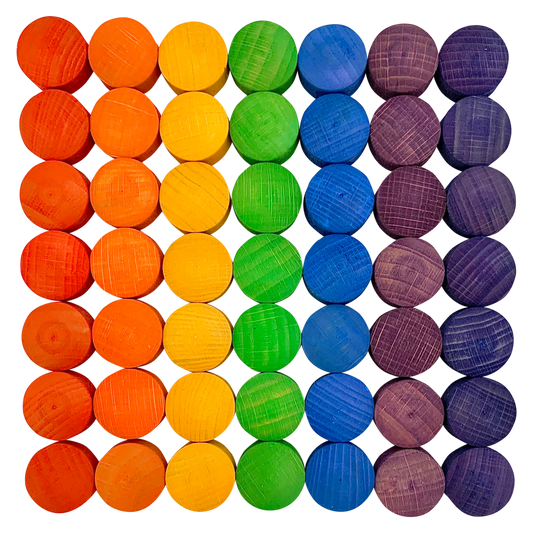 Mini Rainbow Convex/49pc