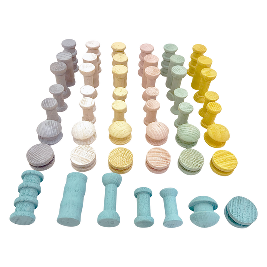 Mini Pastel Spools/49pc
