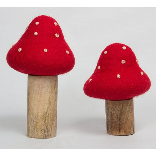 Toadstool Set/2pc