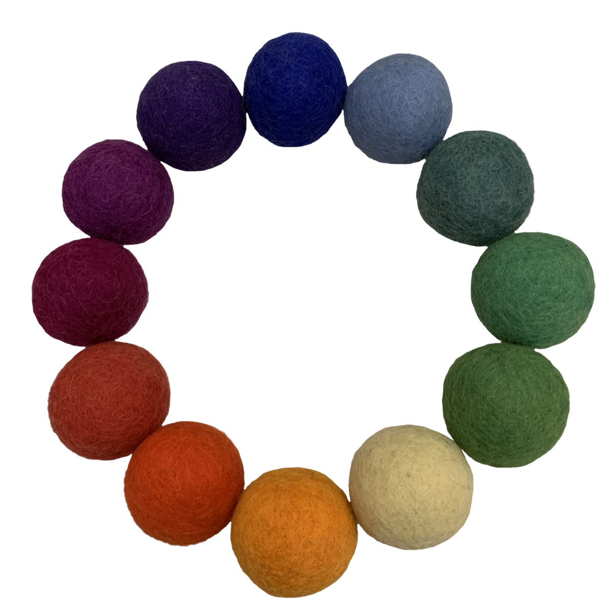Goethe Felt Balls 5cm/36 pc