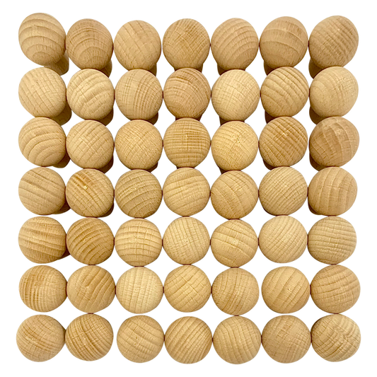 Mini Natural Mushroom/49pc