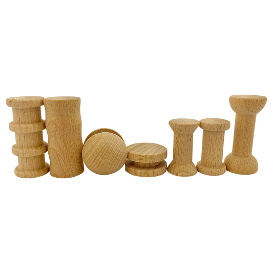 Mini Natural Spool Set/7pc