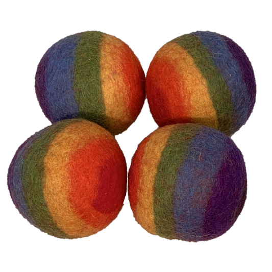 Rainbow Ball 7.5cm/ 4pieces