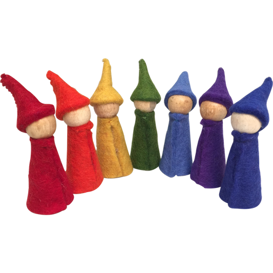 Rainbow Gnomes/7 Wood Bodies