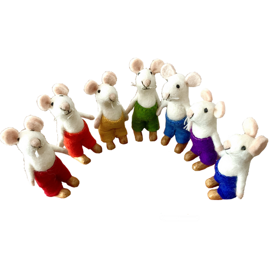 Rainbow Mice/7pc