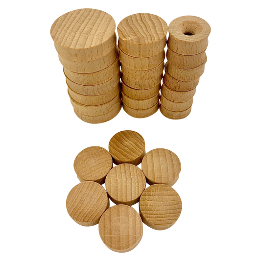 Mini Natural Rounds/28pc