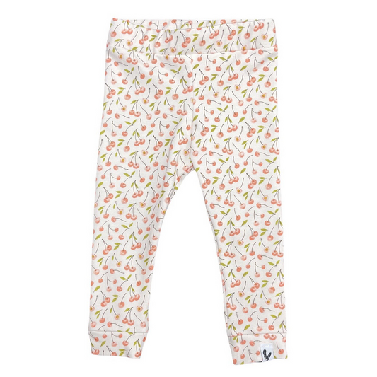 Broekje cherry pink maat 74