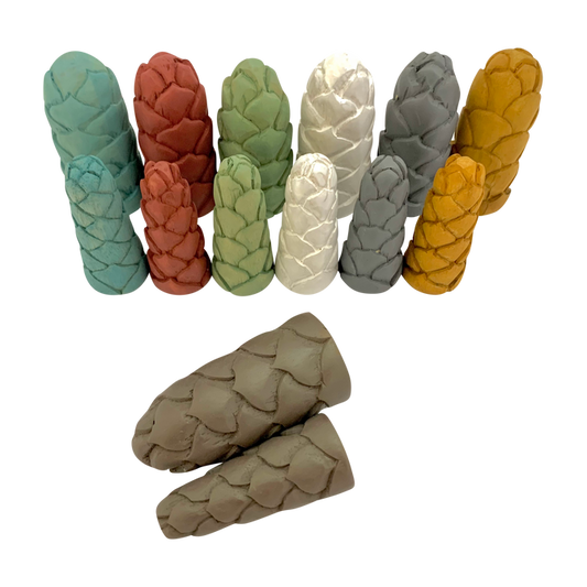 Mini Earth Flower Buds Lr/7pc