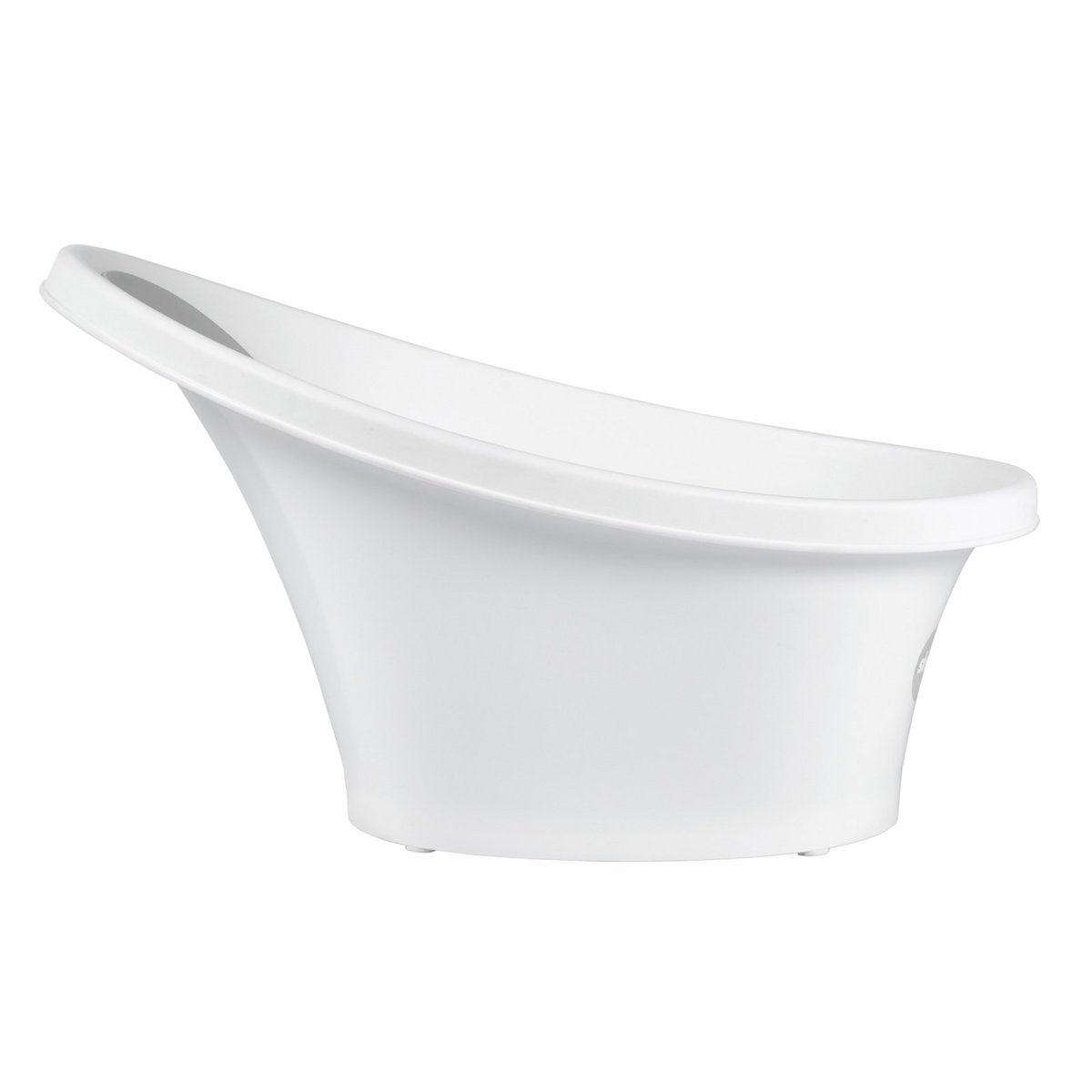 Babybadje wit/lichtgrijs