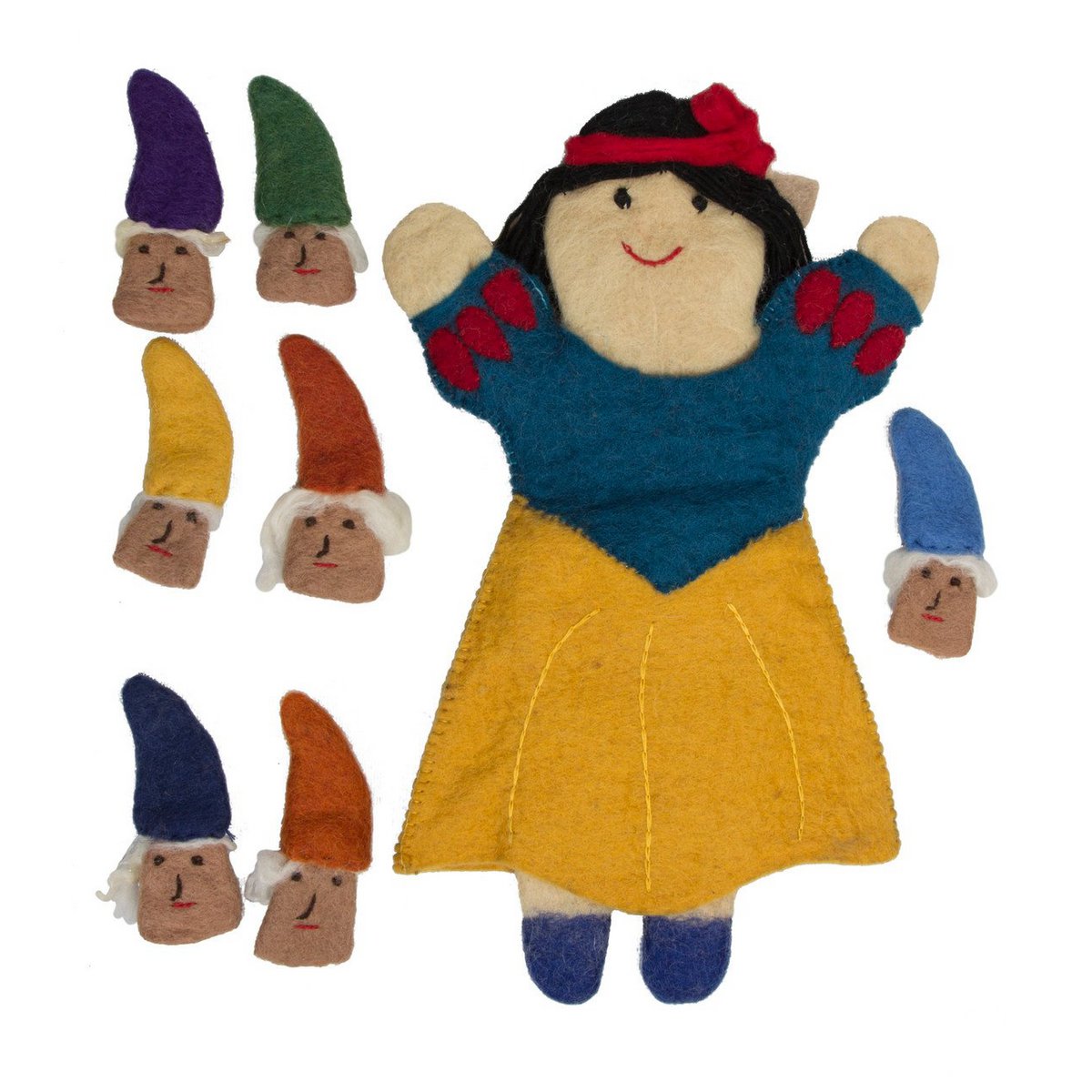 Snow White, 7 dwarves