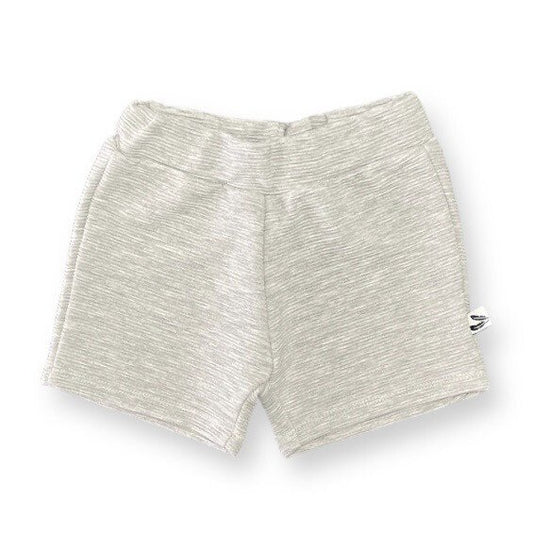 Shorts rib light grey melange