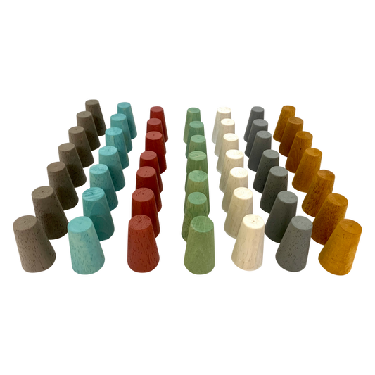 Mini Earth Cones/49pc