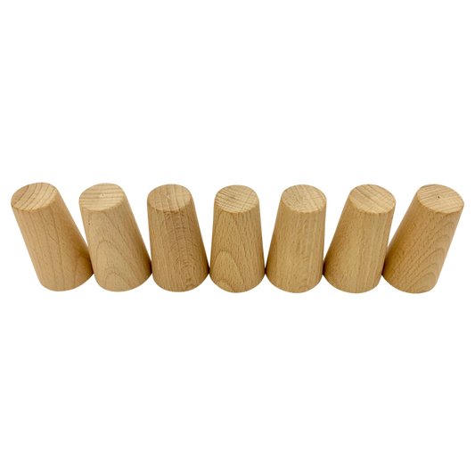 Mini Natural Cones/7pc